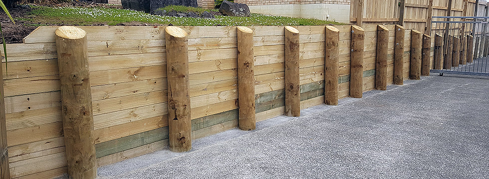 Timber Retaining Walls